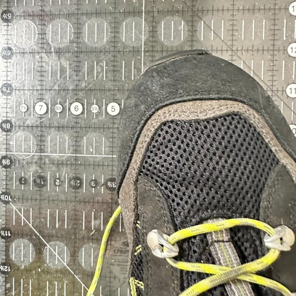 Asolo Fulton Men Size 10.5 Green Grey Mid Vibram Sole Hiking Trail Boot - Picture 11 of 11